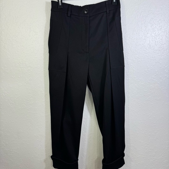 DEA KUDIBAL cargo size small trouser Dress pants Classic Black Women's Pants - Picture 2 of 12